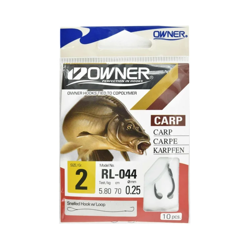 Oferta Haczyki z przyponem Owner RL044 rozmiar 2 - czarny