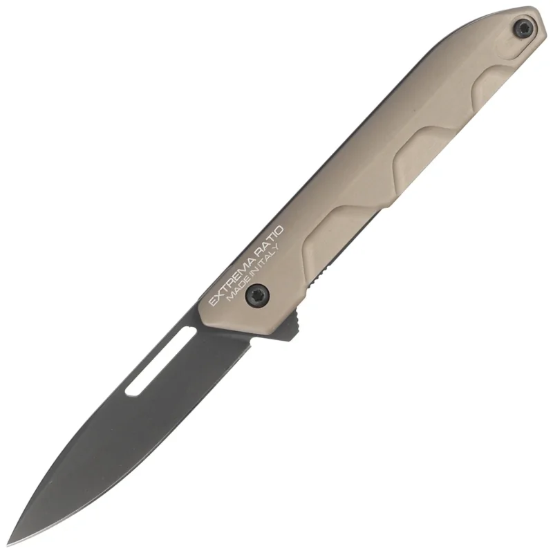 Extrema Ratio Ferrum T Tactical Mud Aluminium, Black N690 Folding Knife (04.1000.0367/BLK/TM) Najlepsza cena