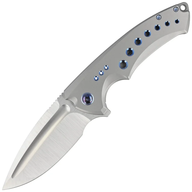 WE Knife Nexusia LE No 121/155 Gray Titanium, Hand Satin CPM 20CV (WE22044-2) Promocja