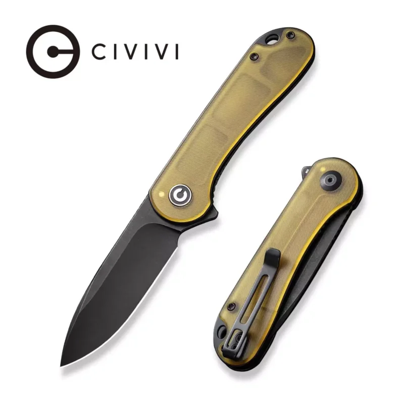 Civivi Knife Elementum Flipper Bead Blasted Ultem, Black Stonewashed D2 (C907A-5) Kup teraz