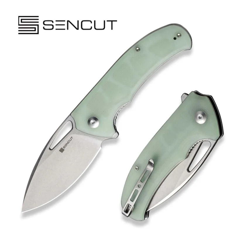 Bezpieczna płatność Nóż składany Sencut Phantara Natural Coarse G10, Stonewashed 9Cr18MoV (S23014-2)