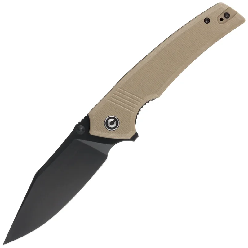 Darmowy zwrot Nóż składany Civivi Tranquil Tan G10, Black 14C28N (C23027-3)