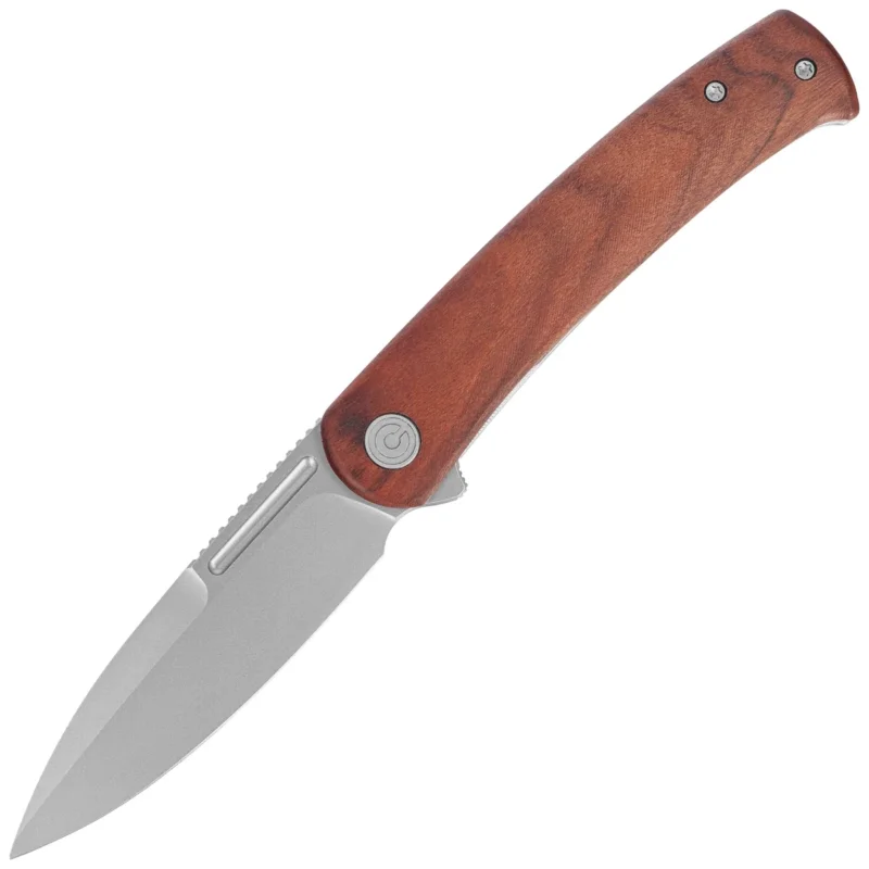 Civivi Knife Cetos Cuibourtia Wood / Stainless Steel, Silver Bead Blasted 14C28N (C21025B-4) Wyjątkowa oferta