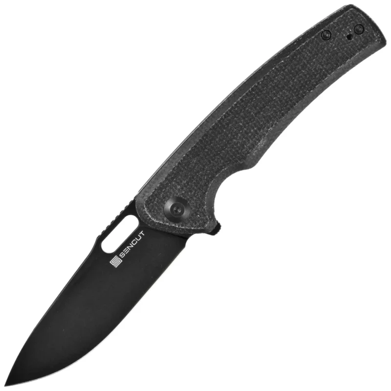 Sencut Black Vesperon Black Canvas Micarta, Black 9Cr18MoV (S20065-3) Promocja
