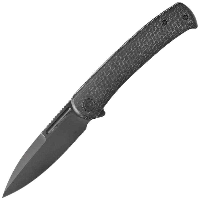 Civivi Knife Caetus Black Burlap Micarta, Black Stonewashed 14C28N (C21025C-2) Kup online