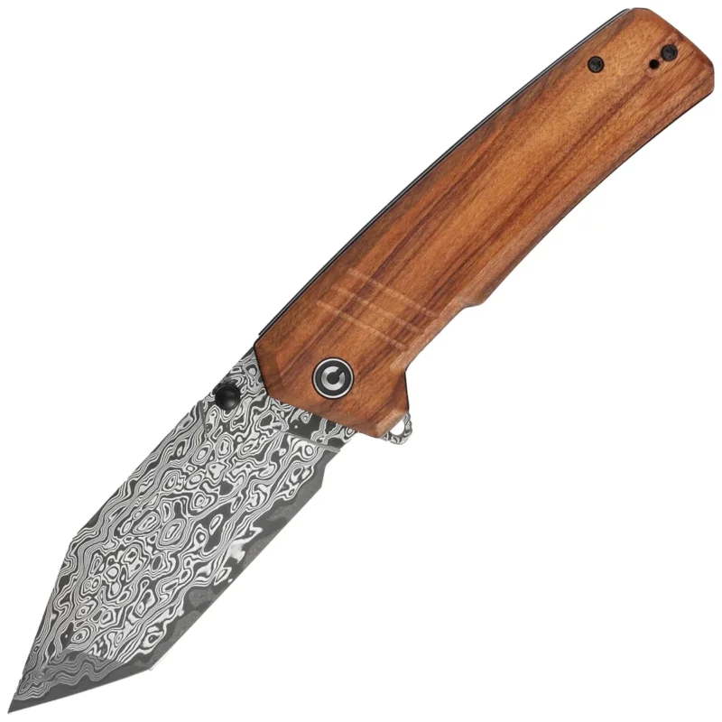 Nóż składany Civivi Bhaltair Guibourtia Wood, Damascus (C23024-DS1) Taniej