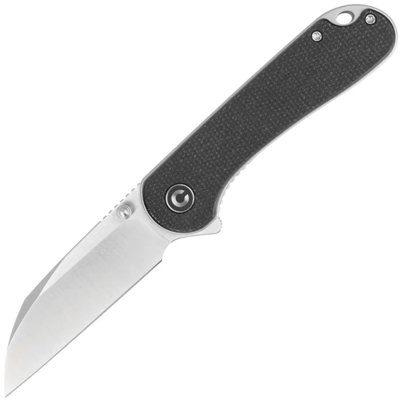 Nowość Civivi Knife Elementum Wharncliffe Black Canvas Micarta, Satin Nitro-V (C18062AF-3)
