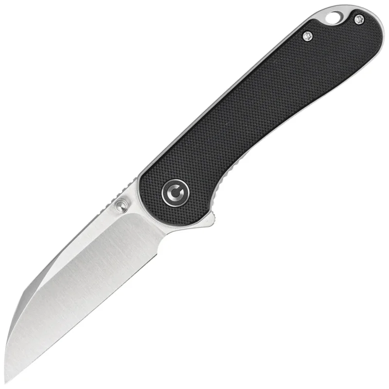 Wysoka jakość Civivi Knife Elementum Wharncliffe Black G10, Satin Nitro-V (C18062AF-1)