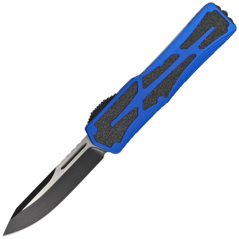 Heretic Knife Colossus SE Blue Aluminium, Cerakote Two Tone Black MagnaCut by Tony Marfione Jr. Hit sprzedaży