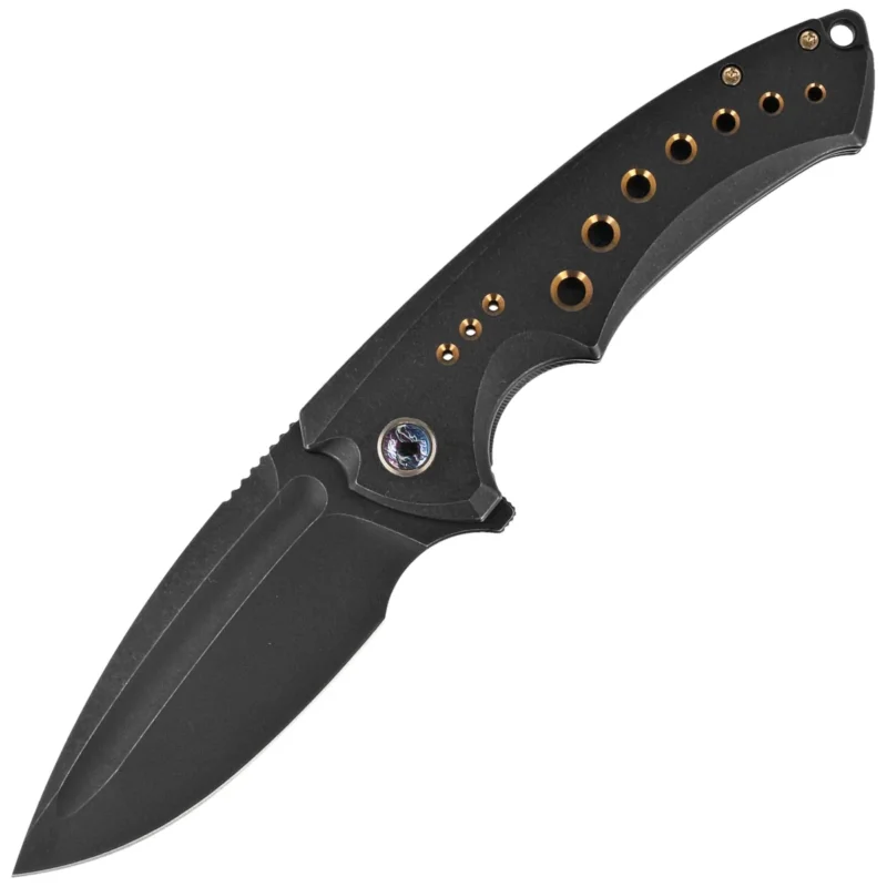 Super okazja WE Knife Nexusia LE No ???/155 Black Titanium, Black Stonewashed CPM 20CV (WE22044-1)
