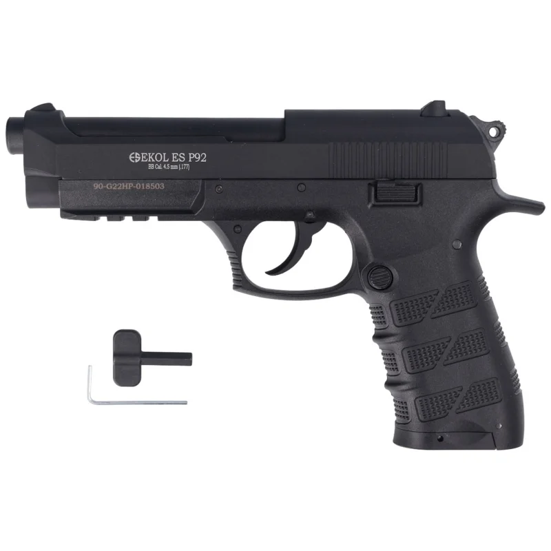 Oferta czasowa Pistolet wiatrówka Voltran Ekol ES P92 Matte Black 4.5 mm