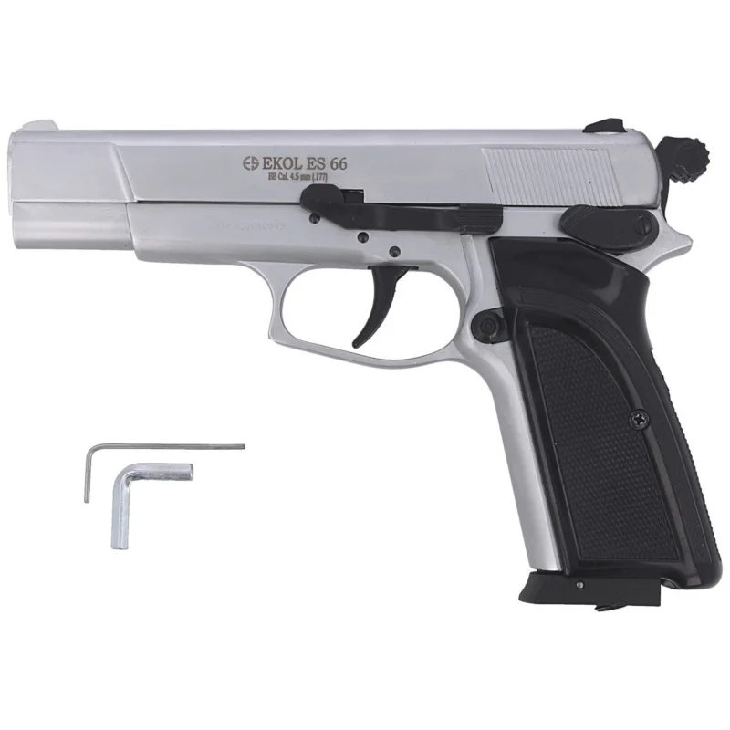 Voltran Ekol ES 66 White 4.5 mm Air Pistol Ograniczona ilość
