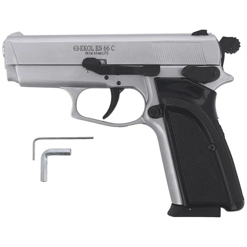 Voltran Ekol ES 66C White 4.5 mm Air Pistol Do wyczerpania zapasów