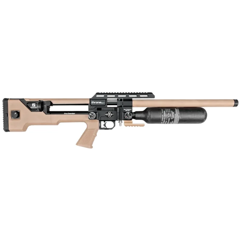 Reximex Throne Gen 2 FDE Carbon 4.5mm PCP Air Rifle with Regulator and Sound Moderator Super okazja