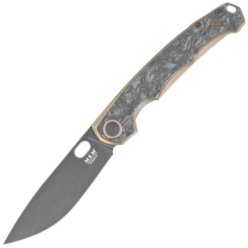 Szybka dostawa Nóż składany MKM Eclipse Bronze Titanium, Black Stonewashed MagnaCut by Jesper Voxnæs (MK EL-BRCFD)