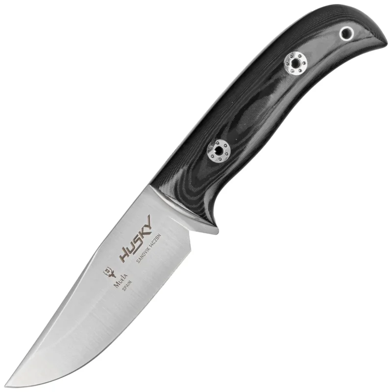Muela Husky Black Micarta, Satin 14C28N (HUSKY-11M) Tylko dziś