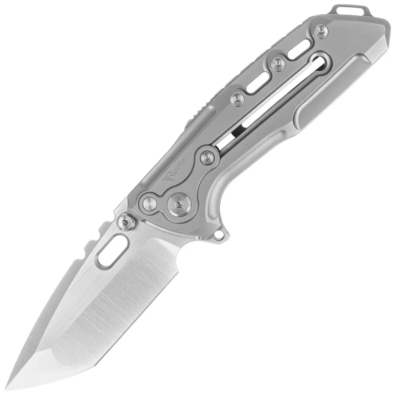 Nóż składany Reate T1000 Gray Titanium, Satin CPM 3V by Alvin Lee (T1000 TBB) Nowość