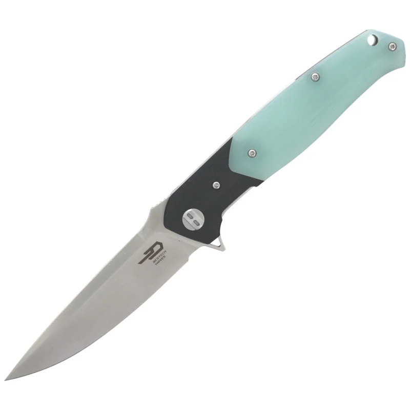 Bestech Knife Swordfish Black / Jade G10, Satin D2 (BG03E) Wysoka jakość