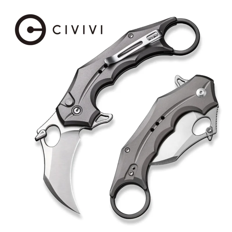 Sprawdź teraz Civivi Incisor II Knife Gray Aluminum, Satin Nitro-V (C16016B-3)