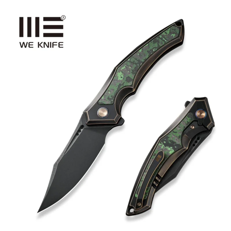 WE Knife Orpheus LE No ???/155 Bronze / Black Titanium / Jungle Wear Fat Carbon Fiber, Black Stonewashed CPM 20CV (WE23009-1) Zamów teraz