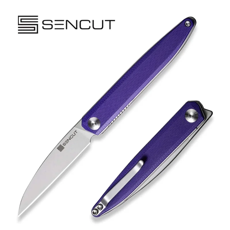 Nóż składany Sencut Jubil Purple G10, Stonewashed D2 (S20029-1) Cena promocyjna