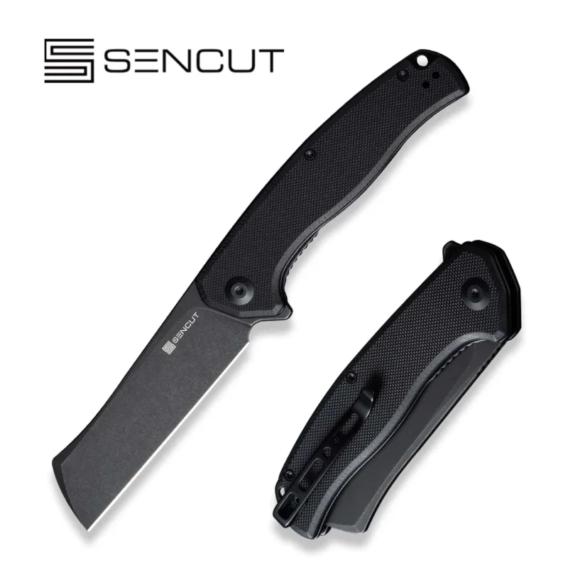 Darmowy zwrot Nóż składany Sencut Traxler Black G10, Black Stonewashed 9Cr18MoV (S20057C-1)
