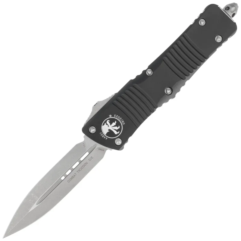 Hit cenowy Microtech Combat Troodon D/E Black Aluminium, Apocalyptic M390 by Tony Marfione (142-10AP)