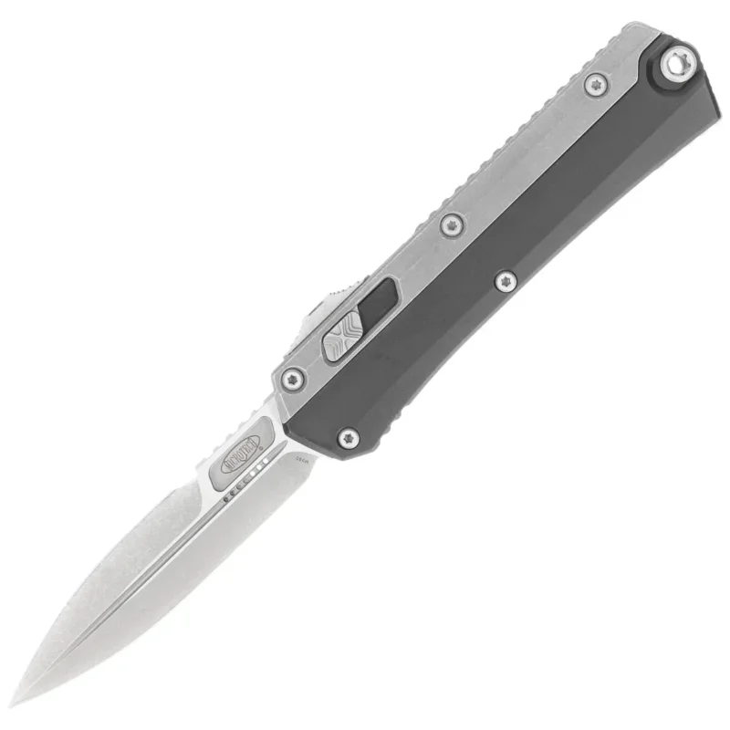Microtech Glykon D/E Bayonet Black Aluminium / Apocalyptic Titanium, Apocalyptic M390 by Tony and Sean Marfione (184-10AP) Niska cena