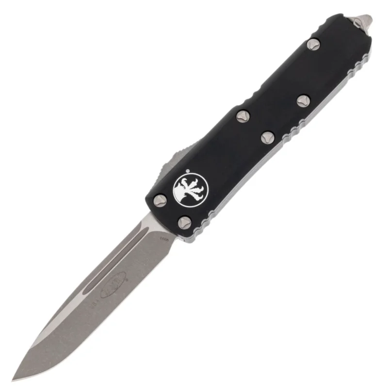 Wyprzedaż Nóż automatyczny OTF Microtech UTX-85 S/E Point Black Aluminium, Apocalyptic (231-10AP)