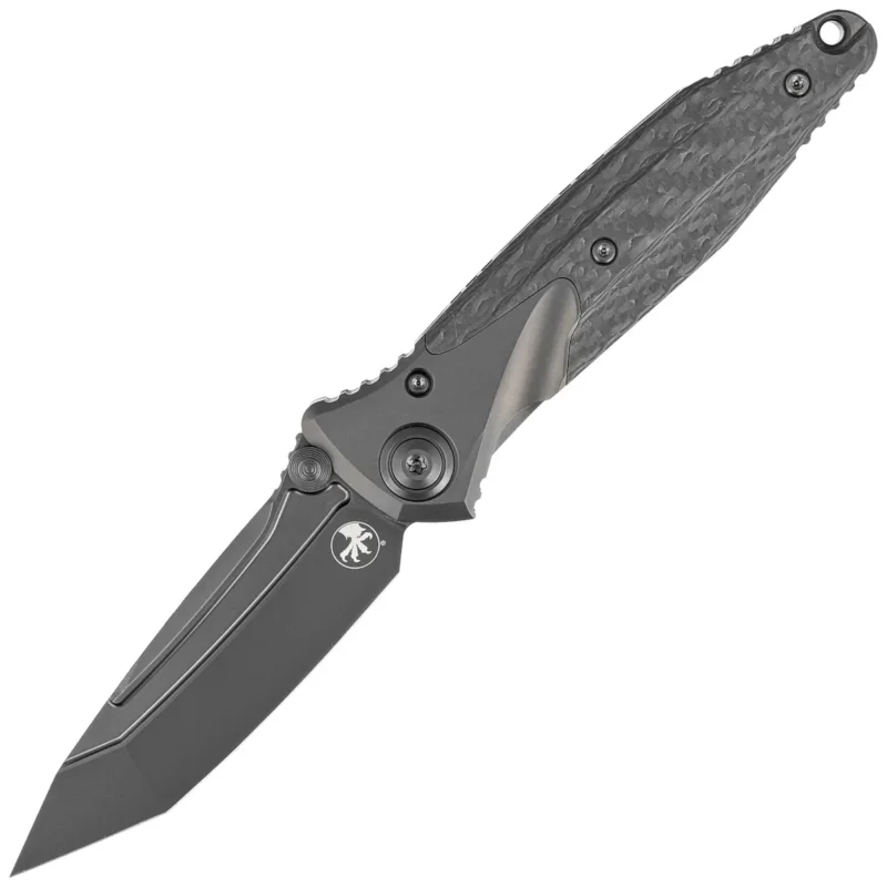 Hit cenowy Microtech Socom Bravo Tanto Black DLC / Carbon Fibre Scales, Black DLC by Tony Marfione knife (261-1DLCTCFTIS)