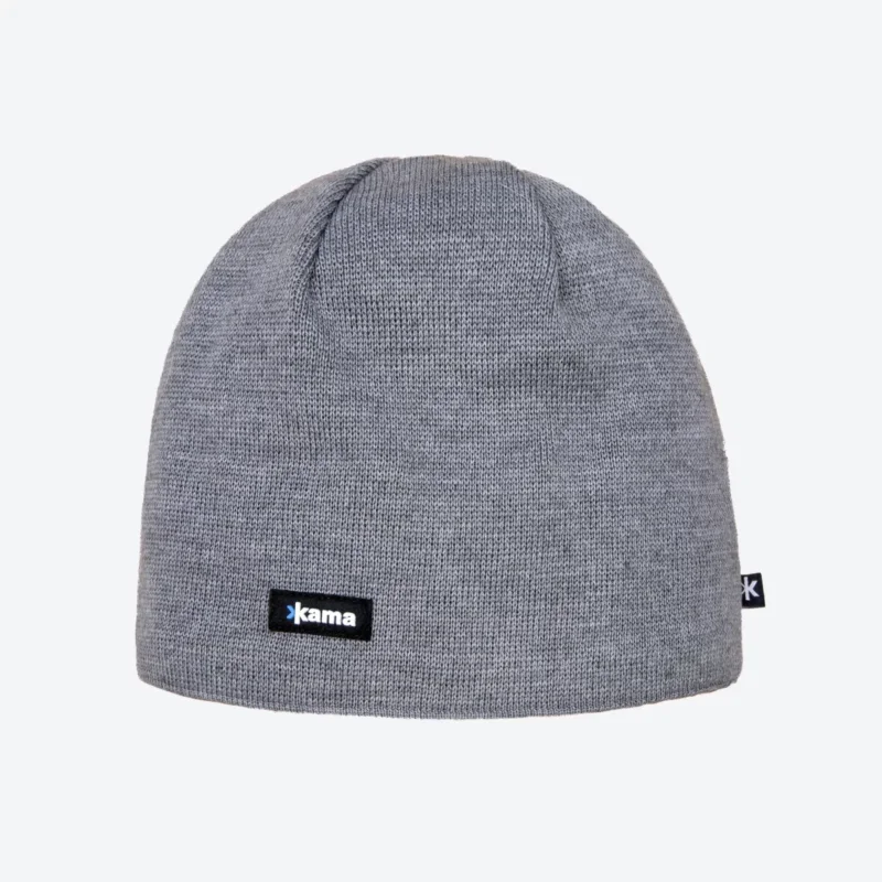 Nowość Czapka Kama Merino Wool/Acrylic, Gore-Tex Infinium Windstopper, Gray (AW19-109)