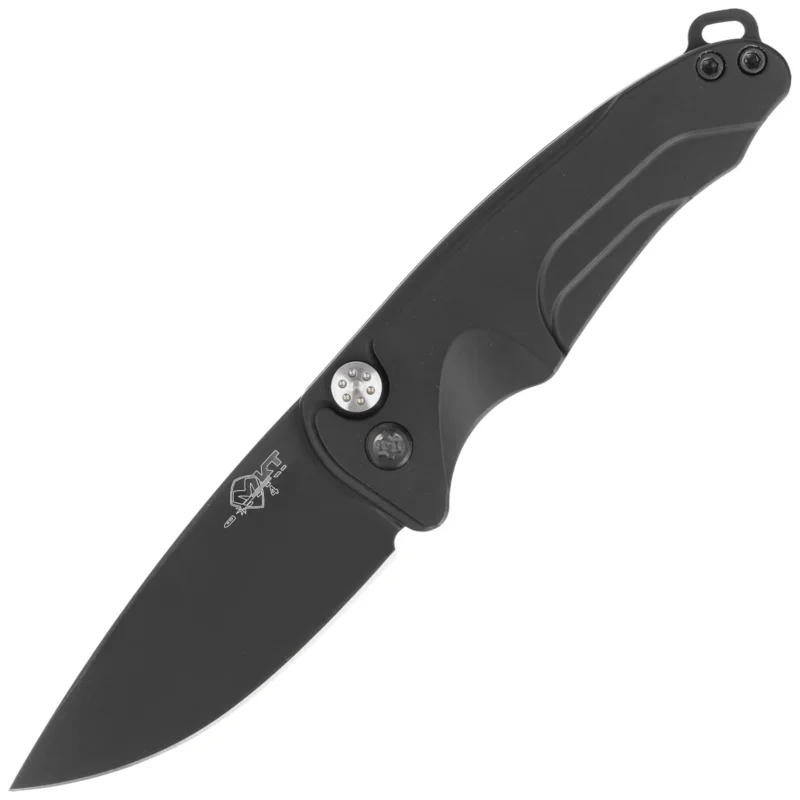 Promocja Medford Smooth Criminal Auto Black Aluminum, PVD HW/Clip, Black PVD S45VN by Greg Medford (MKA394PQ-42AB-TPCP-Q4)