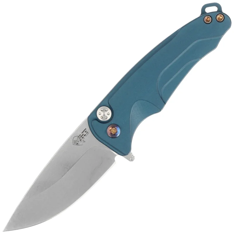 Nóż składany Medford Smooth Criminal Tumbled Blade, Blue Handle, Flamed HW/Clip, S45VN (MK0394TQ-44AU-TFCF-Q4) Wybór klientów