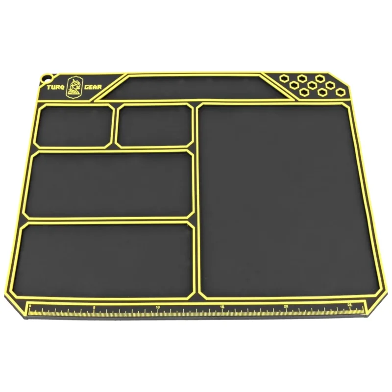 Hit sprzedaży Mata serwisowa do montowania noży Turq Gear Black/Yellow