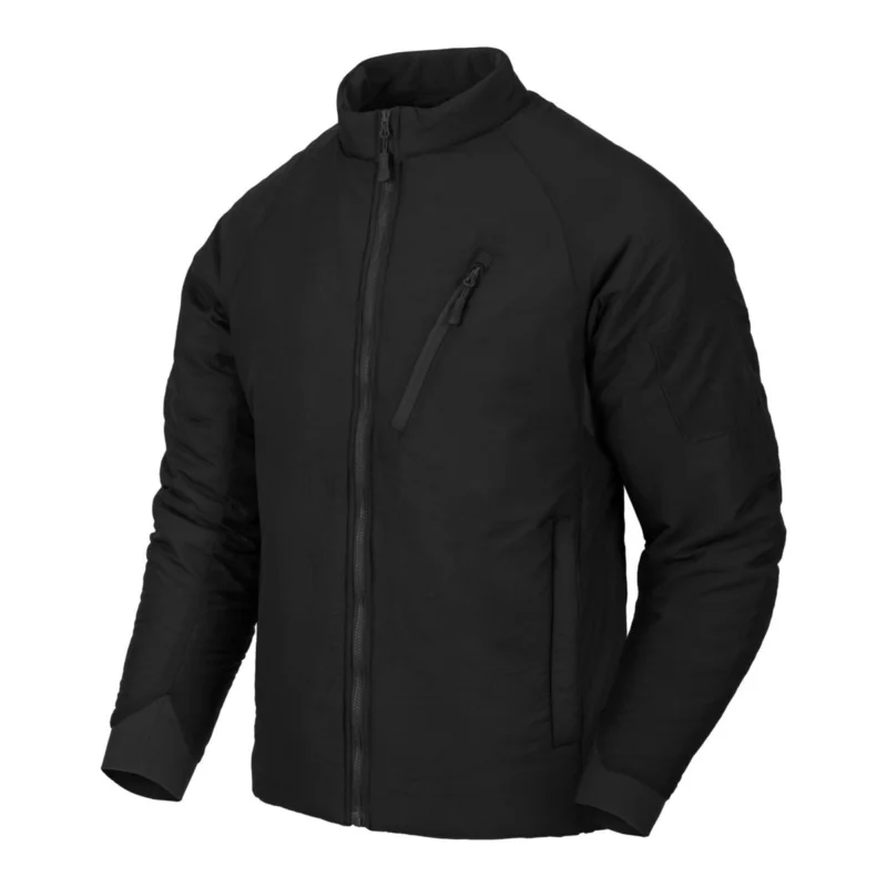 Taniej Kurtka Helikon Wolfhound Nylon/Poliester Black