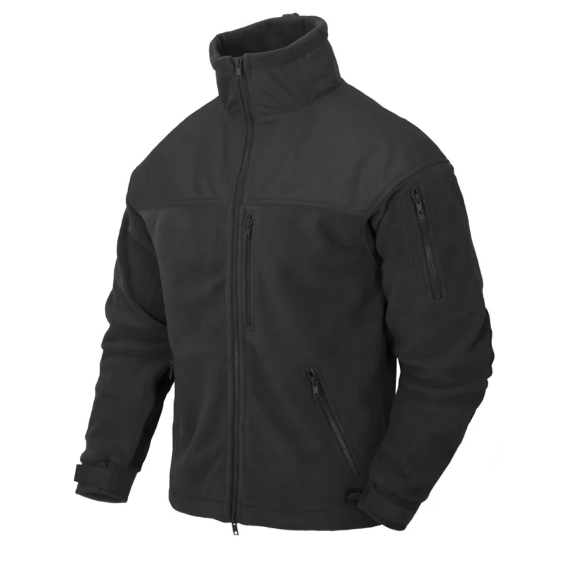 Bluza polarowa Helikon Classic Army Poliester Black Ograniczona ilość