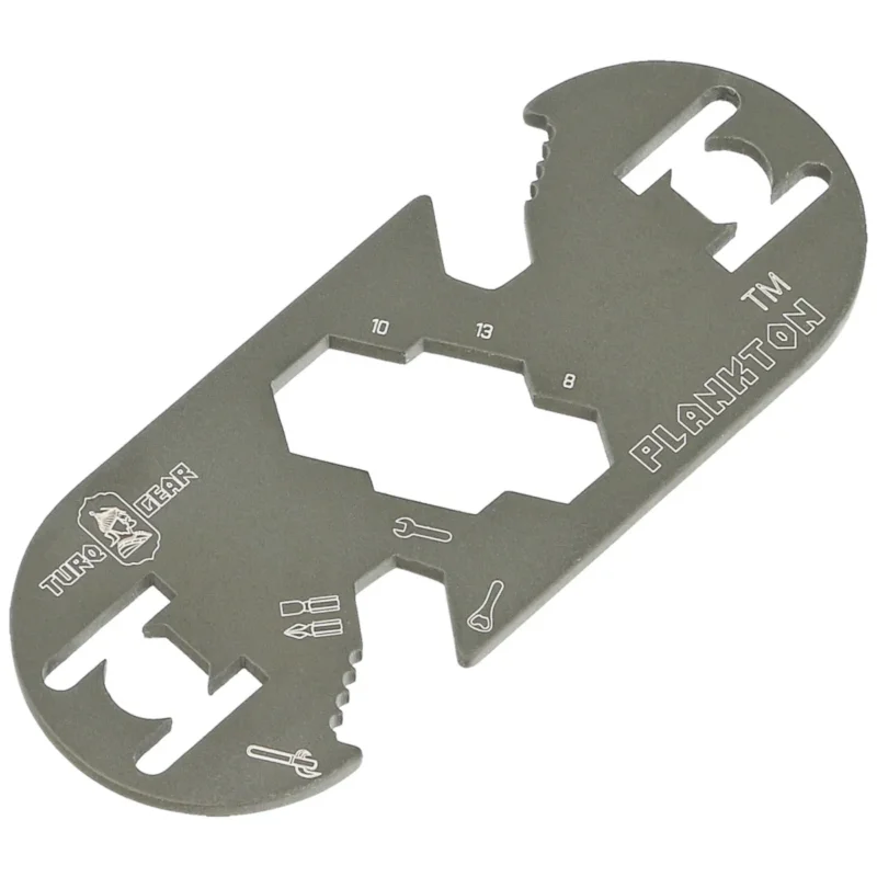 Darmowy zwrot MultiTool Turq Gear Plankton Set (Tool No.2) Cerakote OD Green Stainless Steel
