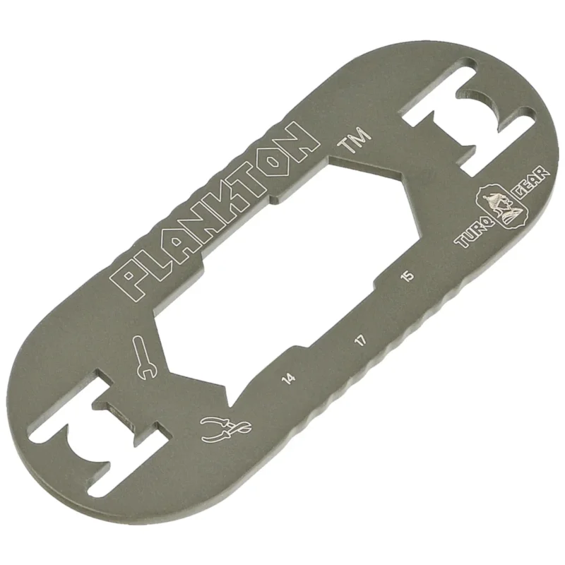 MultiTool Turq Gear Plankton Set (Tool No.1) Cerakote OD Green Stainless Steel Nie przegap