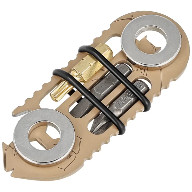 MultiTool Turq Gear Plankton Series Expansion (Tool No.6, bits, neodium magnet) Ceracote Desert Sand Super okazja