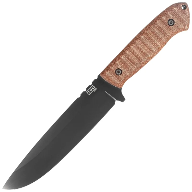 Tylko do końca tygodnia Nóż Za-Pas Expendable Brown Toxic Micarta, Black Cerakote NMV (EXT-CE-M-BR)