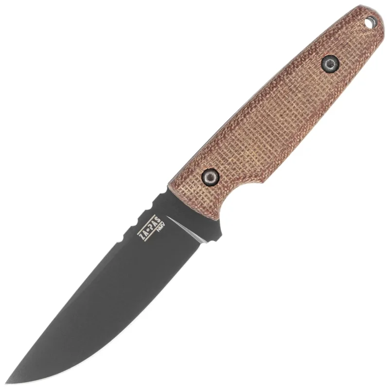 Nóż Za-Pas Handie Brown Micarta, Black Cerakote NMV (HAN-CE-M-BR) Okazja