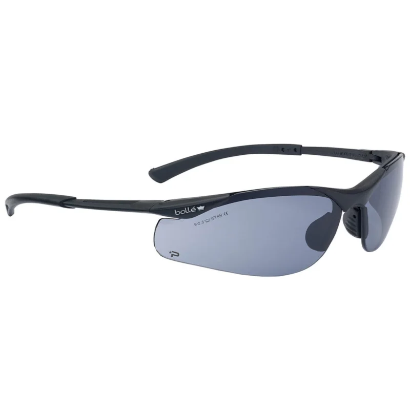 Okulary taktyczne Bolle Safety Contour II BSSI Smoke Platinum Black (PSSCONT443B) Oferta czasowa