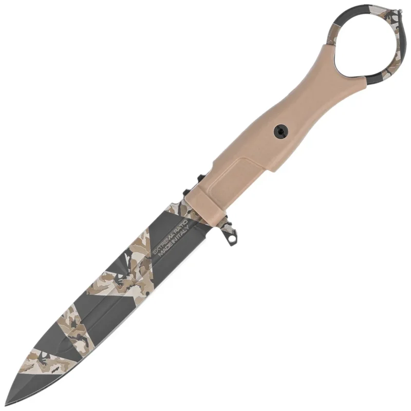 Kup online Nóż Extrema Ratio Misericordia Ranger LE No 087/400 Desert FRN, Geotech Camo N690 (04.1000.0479/BW)