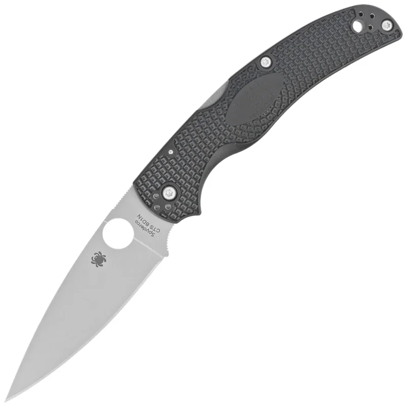 Nóż składany Spyderco Native Chief Black FRN, Satin CTS BD1N by Sal, Eric Glesser (C244PBK) Okazja