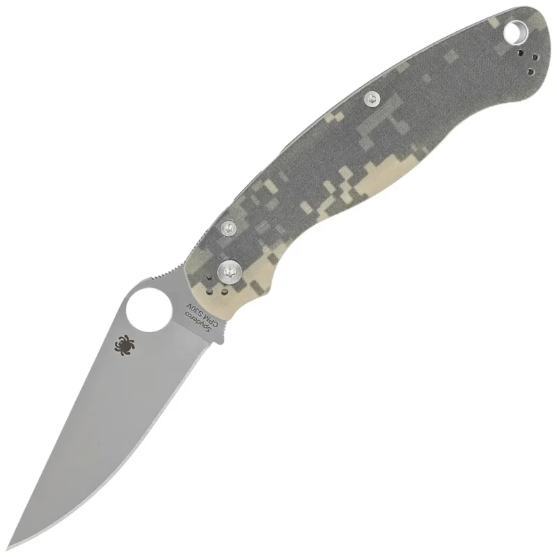 Nóż składany Spyderco Military 2 Digital Camo G10, Satin CPM S30V by Sal, Eric Glesser (C36GPCMO2) Hit cenowy