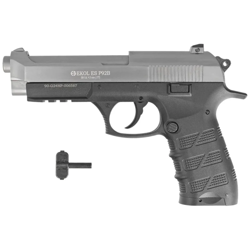 Voltran Ekol ES P92B Fume 4.5 mm Air Pistol - Blow Back Nowy