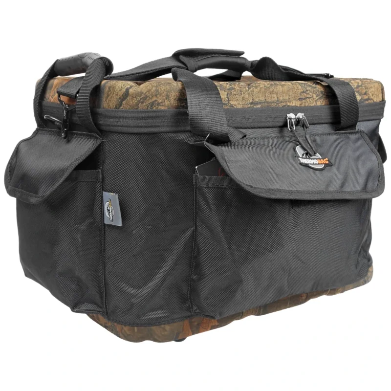 Ograniczona ilość Pojemnik termiczny z termometrem Thermobag Picnic Bag With Pockets Camo Forest