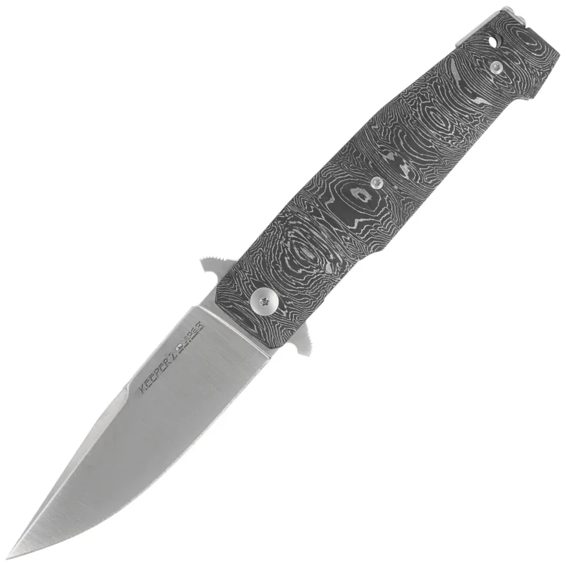 Nóż składany Viper Keeper 2 Damask Fat Carbon, Satin Elmax by Fabrizio Silvestrelli (V6000FCLD) Ograniczona ilość