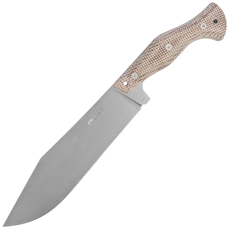 Kup teraz Nóż Viper Carnera Brown Canvas Micarta, Stonewashed D2 by Tommaso Rumici (VT4006SWBW)