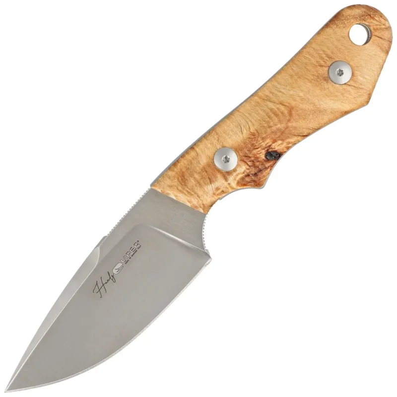 Tylko dziś Viper Handy Flammed Poplar Wood, Satin MagnaCut by Fabrizio Silvestrelli Knife (VT4038PI)